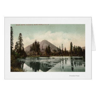 View of Black Buttes Along Shasta Route