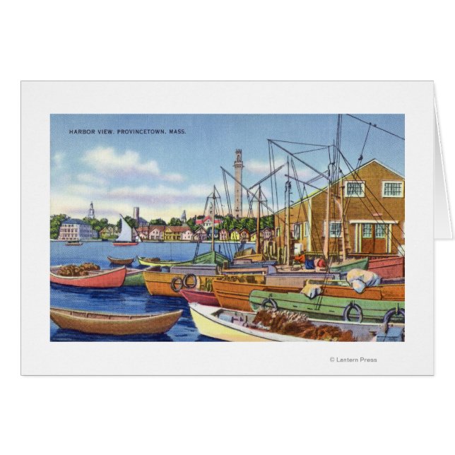 View of Boats in the Harbour (Front Horizontal)