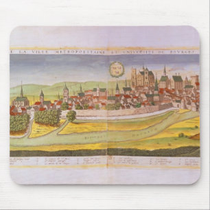 View of Bourges and the University Mouse Pad