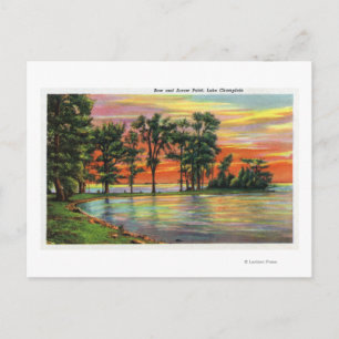 View of Bow and Arrow Point Postcard