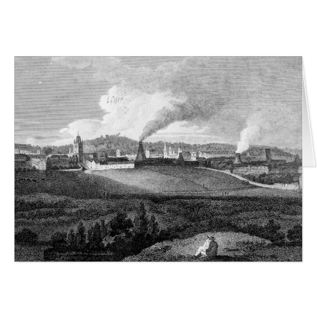 View of Bristol from Pile Hill, engraved by (Front Horizontal)