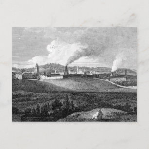 View of Bristol from Pile Hill, engraved by Postcard