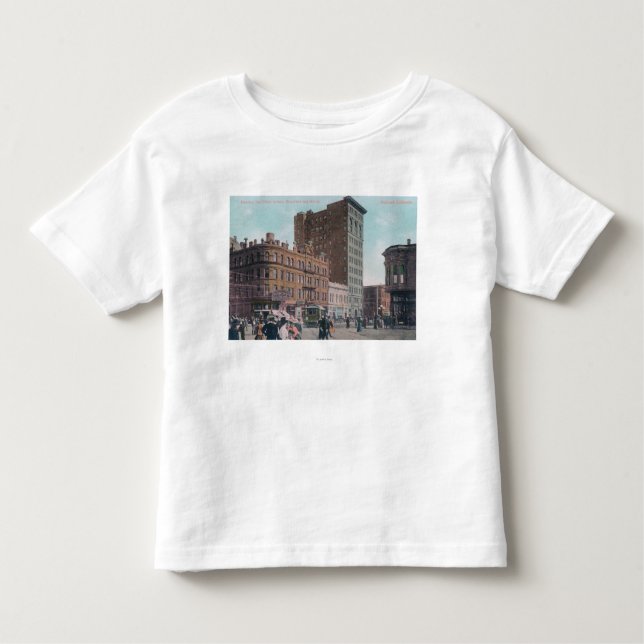 View of Broadway, 14th St, San Pablo Ave Junctio Toddler T-Shirt (Front)