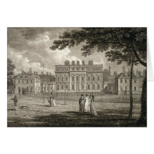 View of Buckingham House, engraved by W. Knight, p