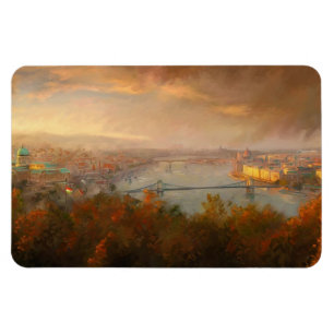 View of Budapest Magnet