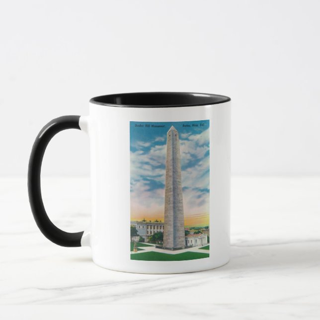 View of Bunker Hill Monument Mug (Left)