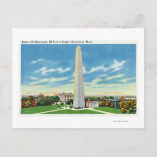 View of Bunker Hill Monument Postcard