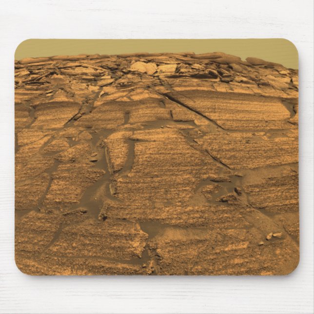 View of Burns Cliff on Mars Mouse Pad (Front)
