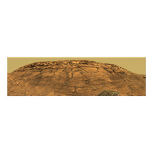 View of Burns Cliff on Mars Photo Print