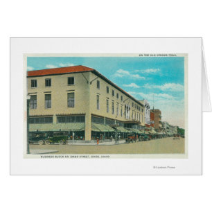 View of Business Block on Idaho Street