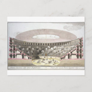 View of Caesar's Amphitheatre (colour litho) Postcard