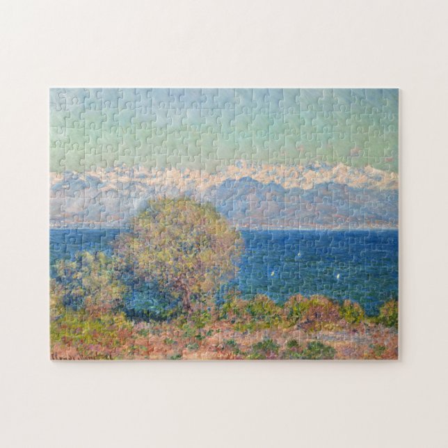 View of Cap D'Antibes Monet Fine Art Jigsaw Puzzle (Horizontal)