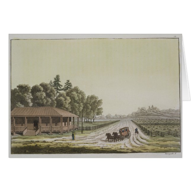 View of Capitol Hill, Washington (colour engraving (Front Horizontal)