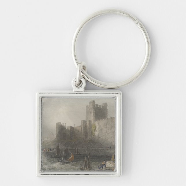 View of Carrifergus Castle Key Ring (Front)