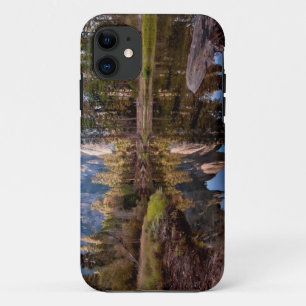 View of Cathedral Peaks iPhone 11 Case