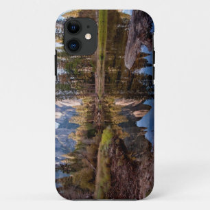 View of Cathedral Peaks iPhone 11 Case