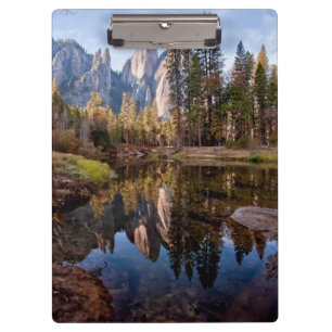 View of Cathedral Peaks Clipboard