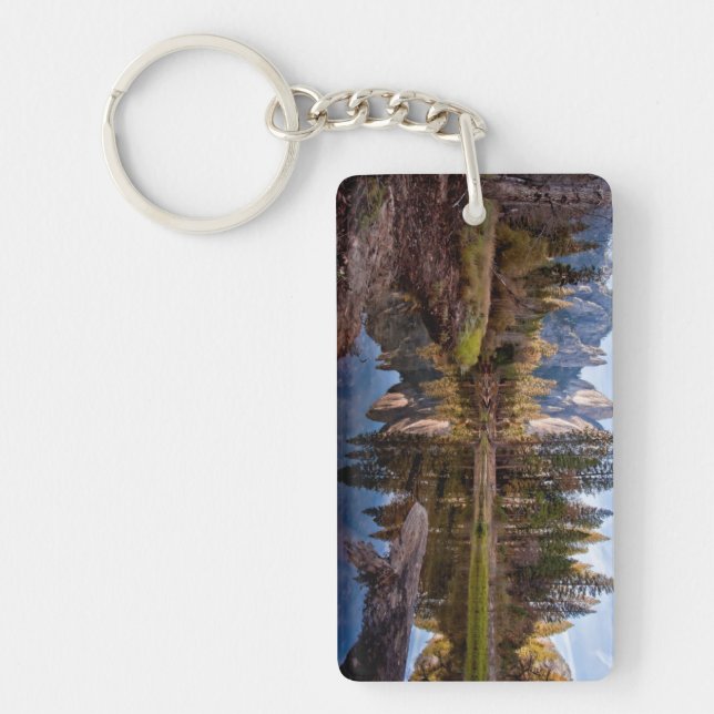 View of Cathedral Peaks Key Ring (Front)