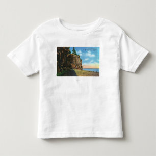 View of Cathedral Rock, Bar Harbour Toddler T-Shirt