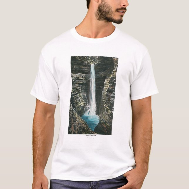 View of Cavern Cascade T-Shirt (Front)