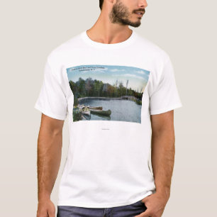 View of Central Park Boat & Canoe Landing T-Shirt