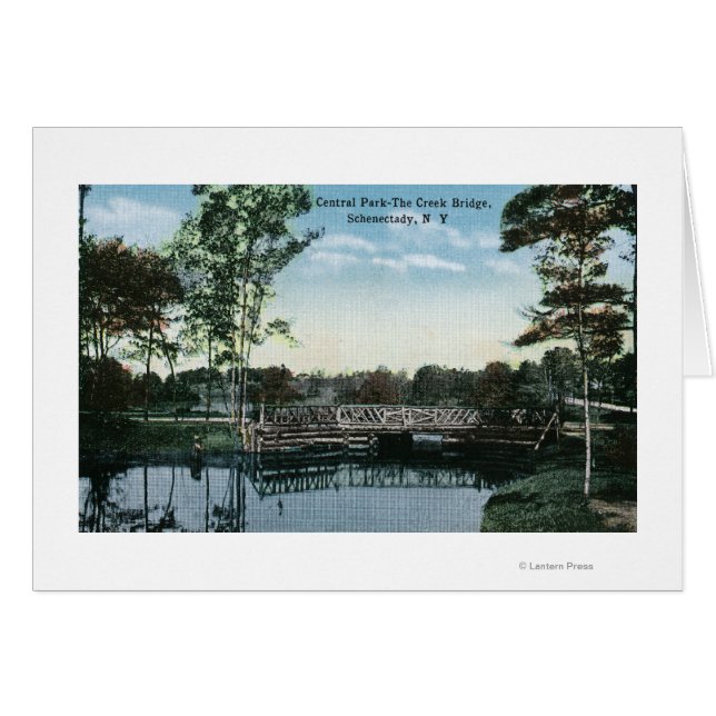 View of Central Park Creek Bridge (Front Horizontal)