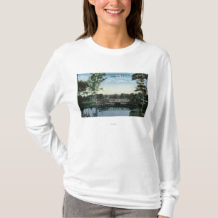 View of Central Park Creek Bridge T-Shirt