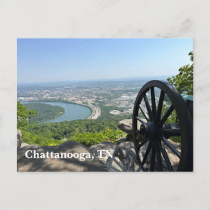 View of Chattanooga, TN from Overlook Mountain Postcard