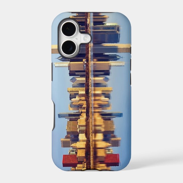View of Chicago skyline with reflection (Back)