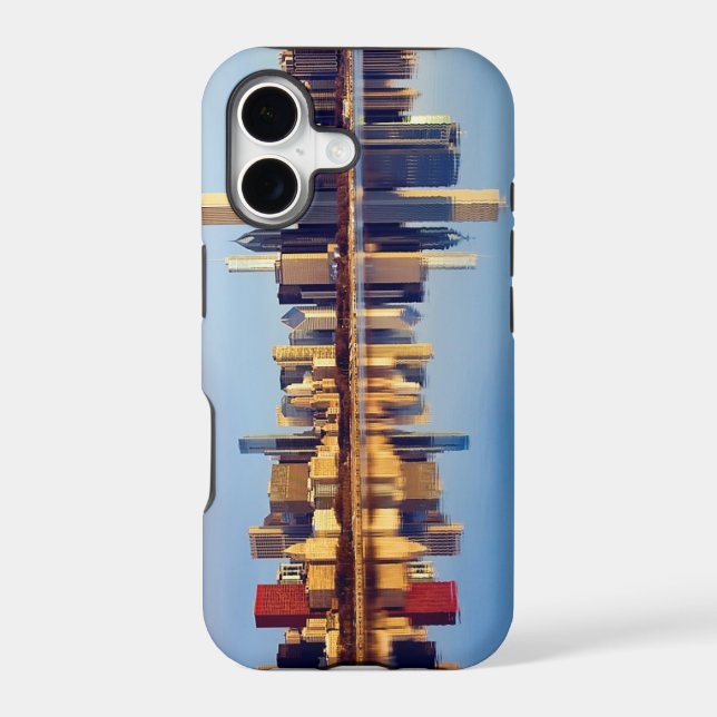 View of Chicago skyline with reflection (Back)