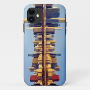 View of Chicago skyline with reflection iPhone 11 Case