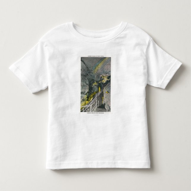 View of Chinese Pagoda in Titan's Temple Toddler T-Shirt (Front)