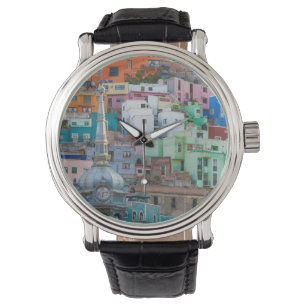 View of city buildings watch