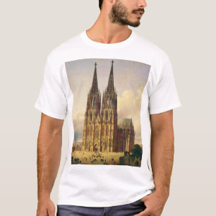 View of Cologne Cathedral Gothic majesty T-Shirt