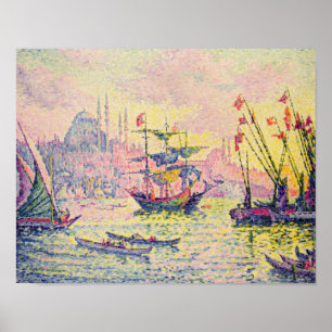 View of Constantinople, 1907 Poster