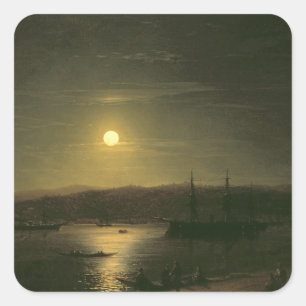 View of Constantinople Square Sticker