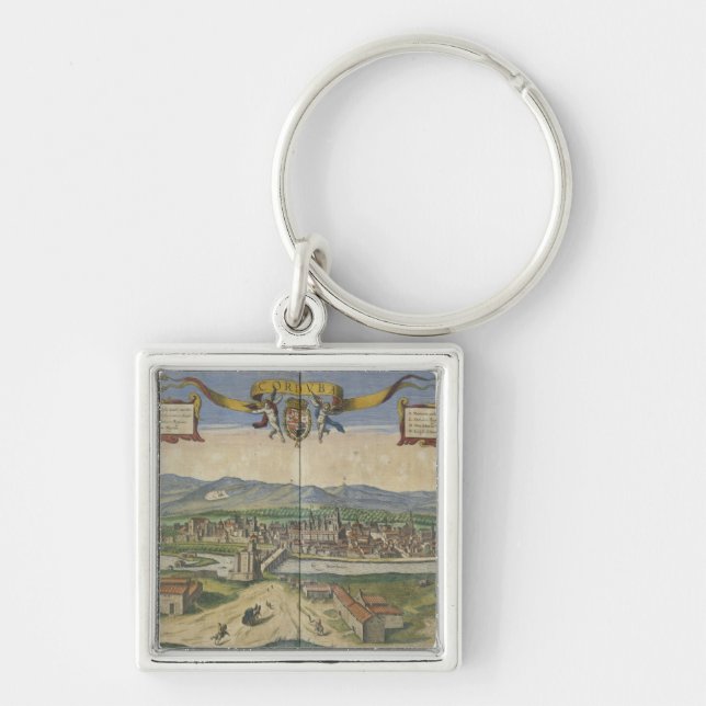 View of Cordoba Key Ring (Front)