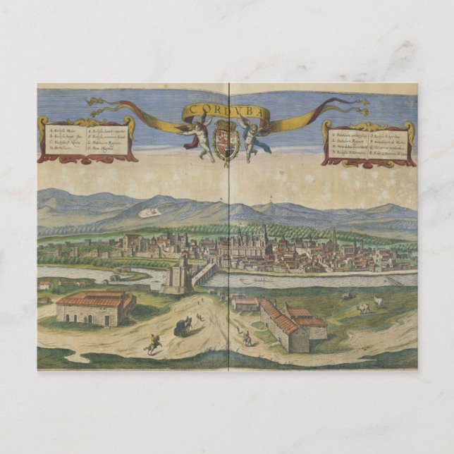View of Cordoba Postcard (Front)