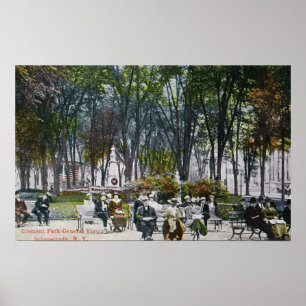 View of Crescent Park Poster