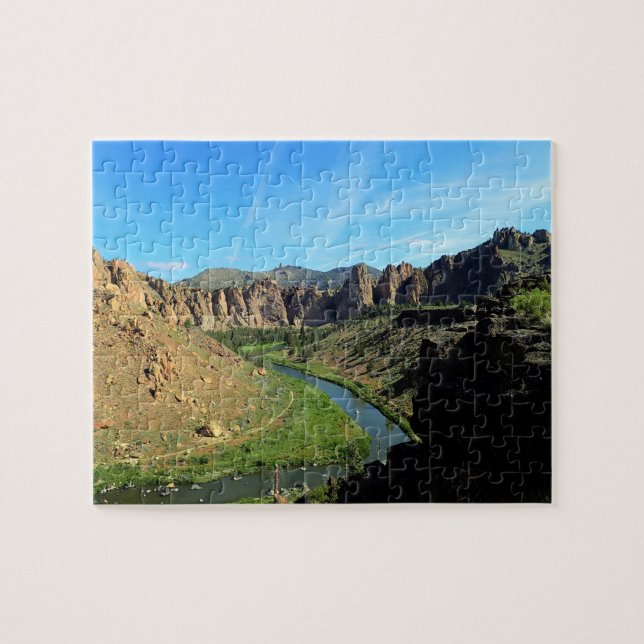 View of Crooked River, Oregon Jigsaw Puzzle (Horizontal)
