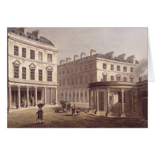 View of Cross Bath, Bath Street, from 'Bath Illust