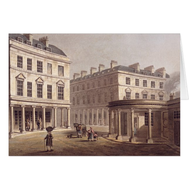 View of Cross Bath, Bath Street, from 'Bath Illust (Front Horizontal)