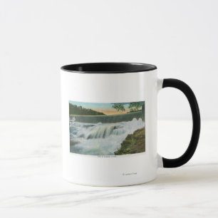 View of Dam at Ausable Chasm Mug
