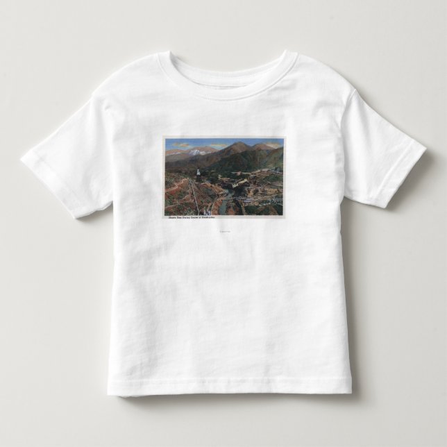 View of Dam During Construction Toddler T-Shirt (Front)