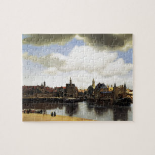 View of Delft by Johannes Vermeer Jigsaw Puzzle