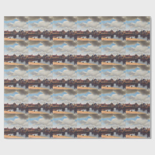 View of Delft by Johannes Vermeer Wrapping Paper