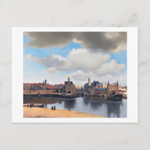 View of Delft, Johannes Vermeer, 1659-1660 Postcard
