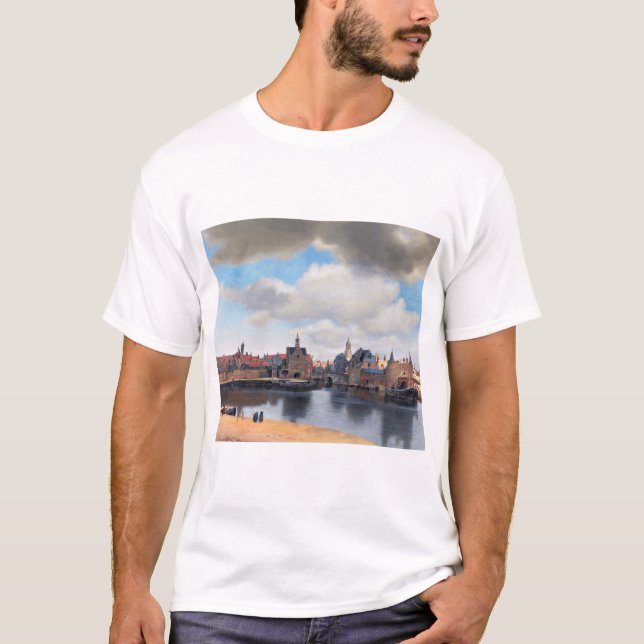 View of Delft, Johannes Vermeer, 1659-1660 T-Shirt (Front)