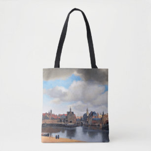 View of Delft, Johannes Vermeer, 1659-1660 Tote Bag
