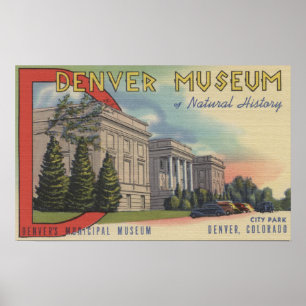 View of Denver Museum of Natural History Poster